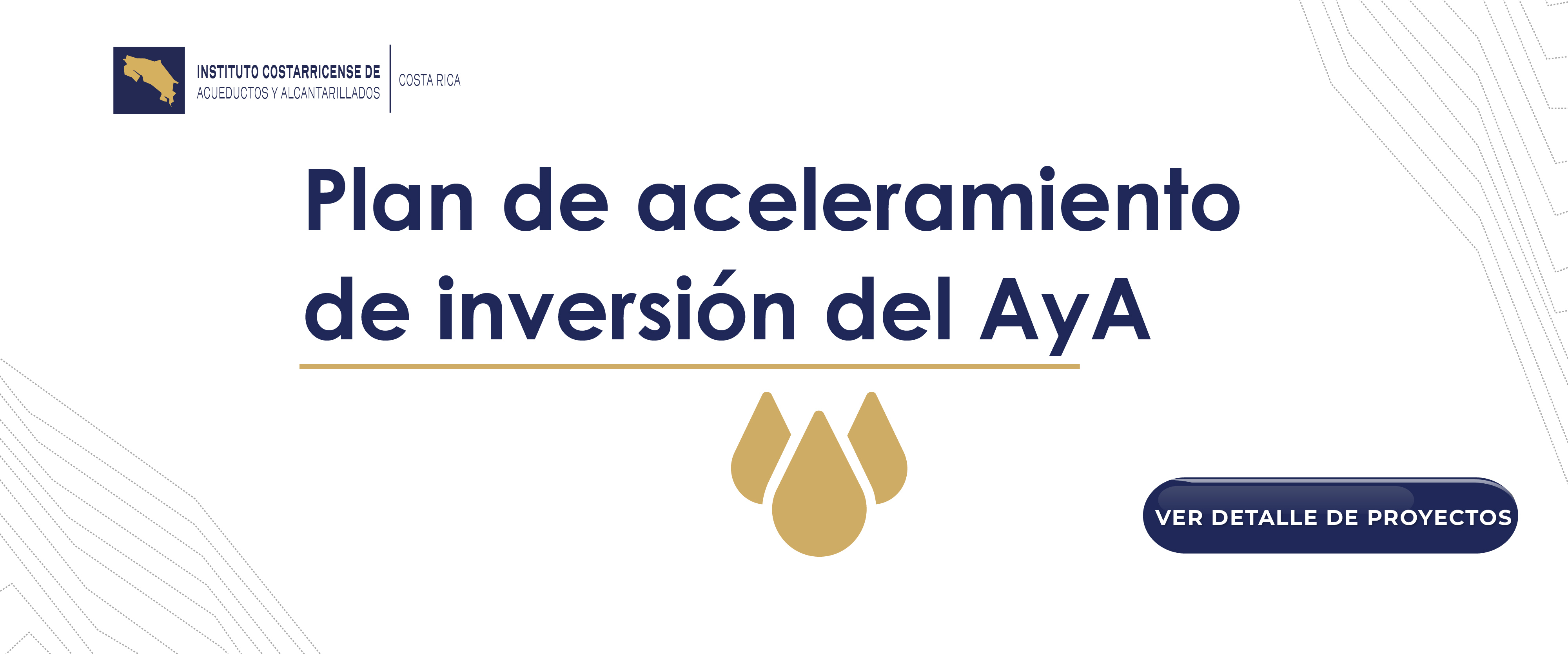 AyA presenta plan para acelerar inversiones  
